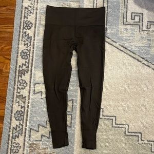 EUC SET ACTIVE SCULPTFLEX LEGGINGS ESPRESSO DARK BROWN MEDIUM + SMALL Bra